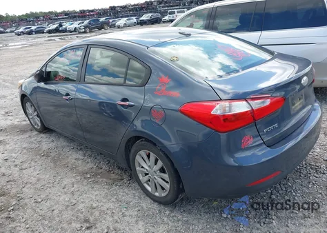 2015 Kia Forte Lx из США, поврежденный, VIN KNAFX4A64F5271782